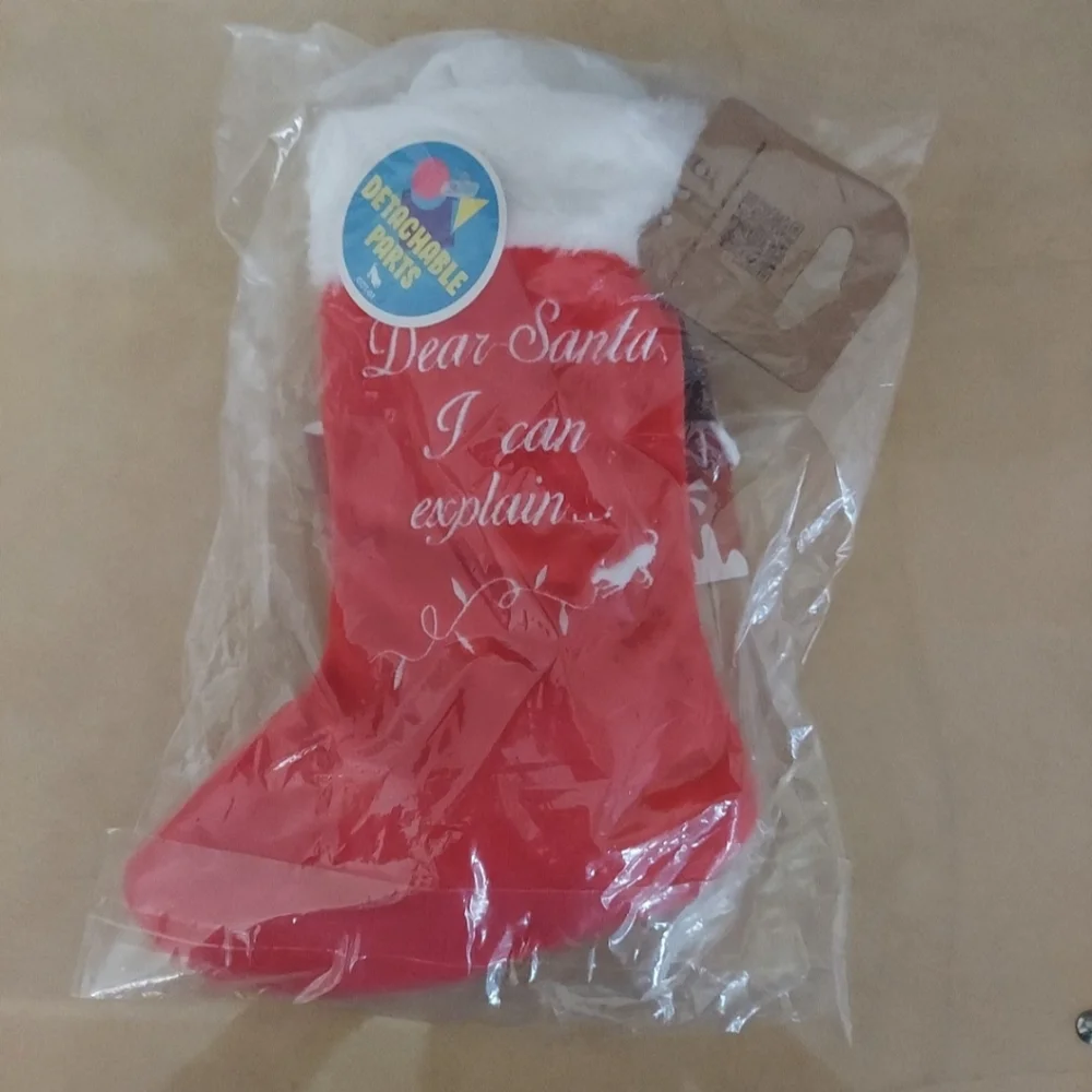 Merry Woofmas Good Dog Christmas Stocking by PLAY BNWT RETIRED 2024